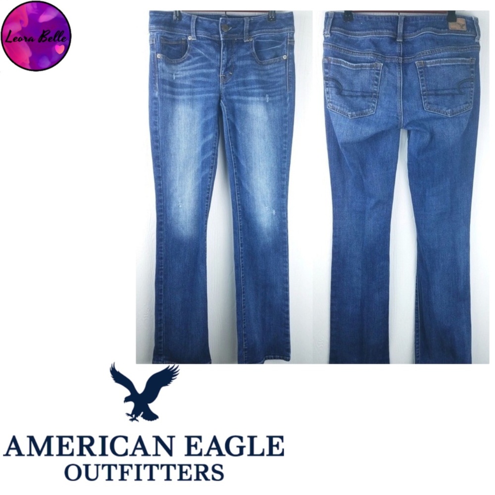 American Eagle 30W 32L Size 4 Long Stretch Jeans